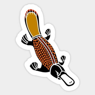 Aboriginal platypus Sticker